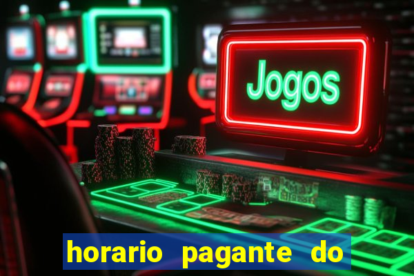 horario pagante do coelho fortune